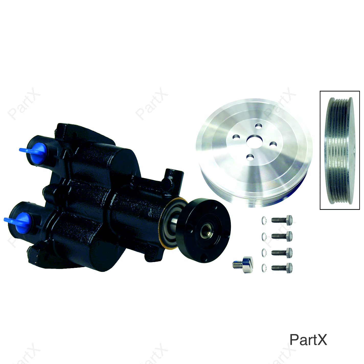 Sea Water Pump Assy With Pully