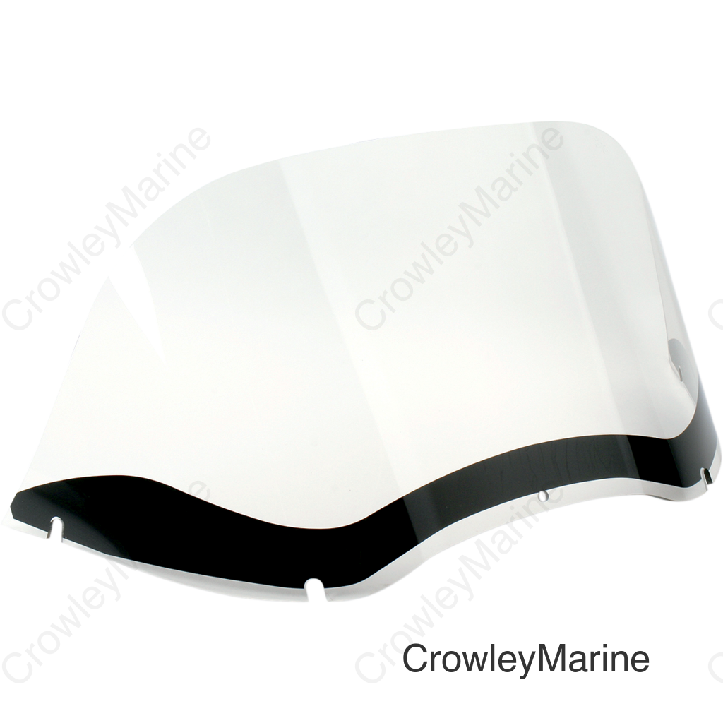 WINDSHIELD SMOKE 12" FLTR `98-03 REPLACEMENT