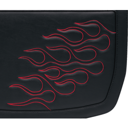 Flame Saddlebag - Dark Red - Jumbo thumbnail-1