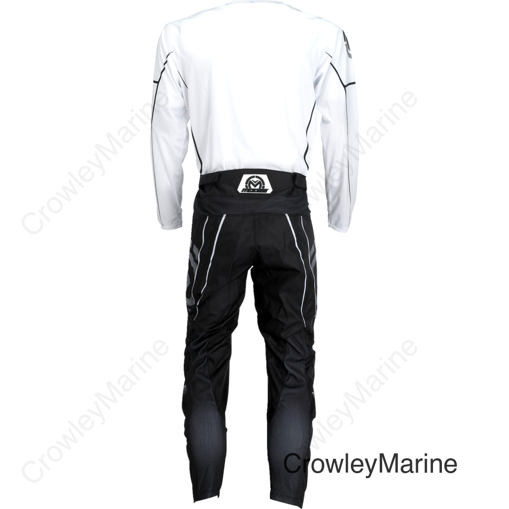 PANT QUALIFIER BK/WH 30
