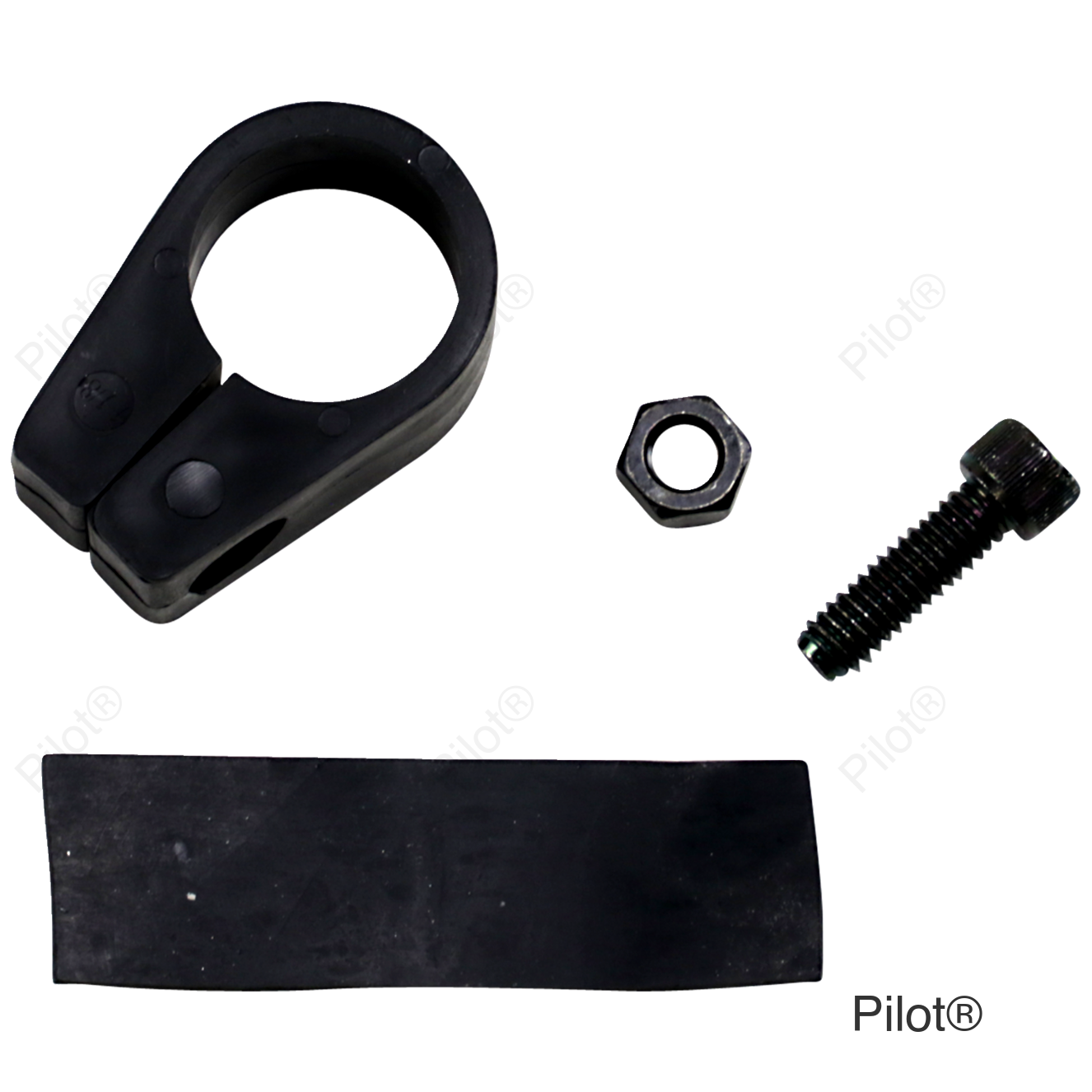 Frame Clamp - Black - 1"