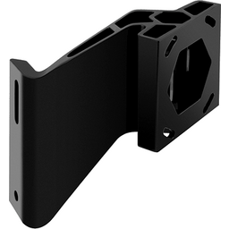 4" Rise, 2" Setback, Starboard, Black