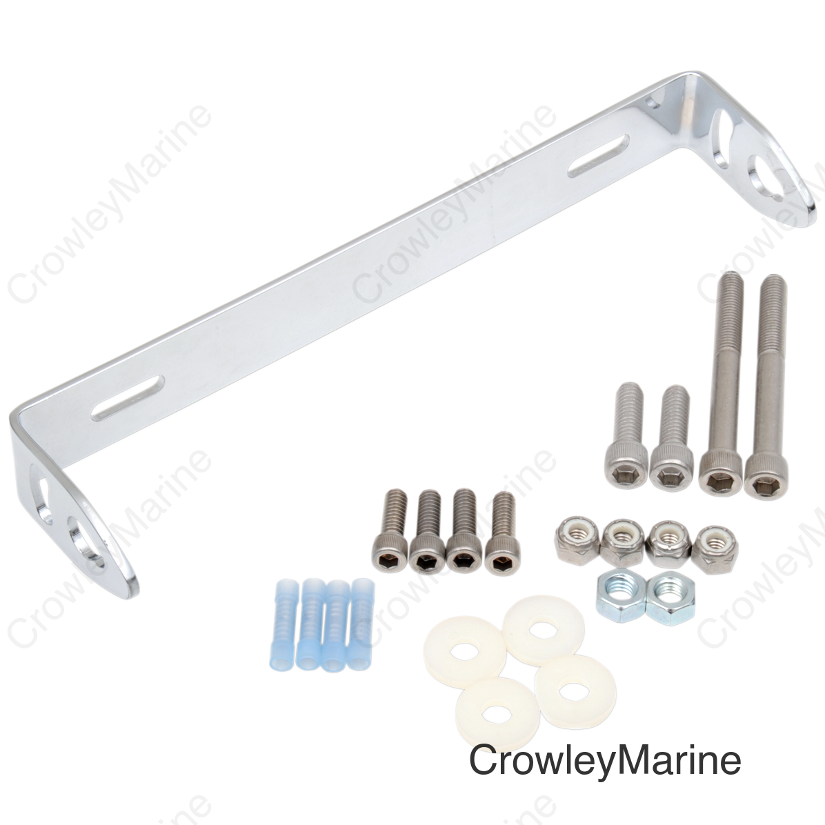 Turn Signal Relocation Kit - Chrome - Universal