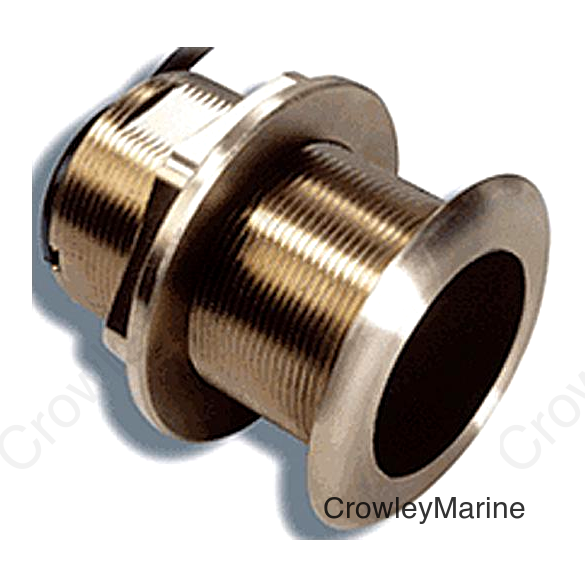 12° Tilt Bronze Thru-Hull Ducer