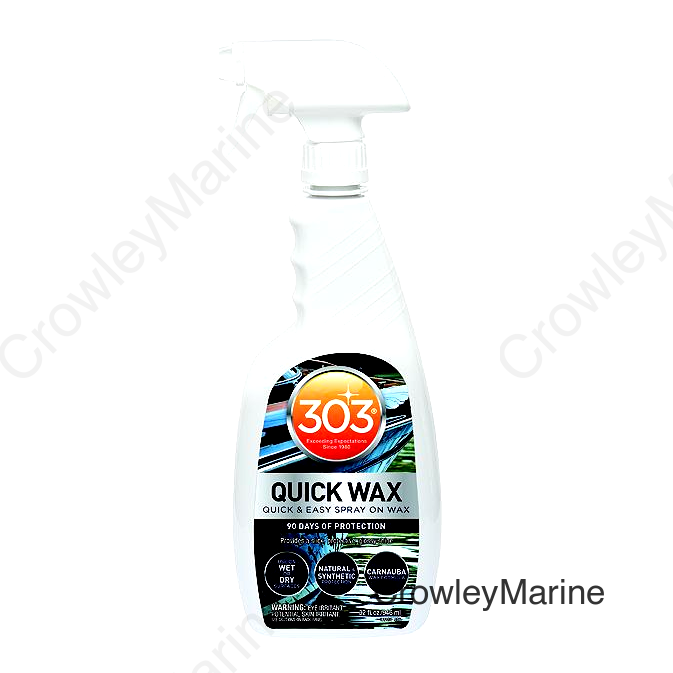 Quick Wax w/Carnauba, 32 oz., 6/case