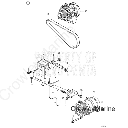 Alternator Kit (V2) - Volvo Penta (23343326)