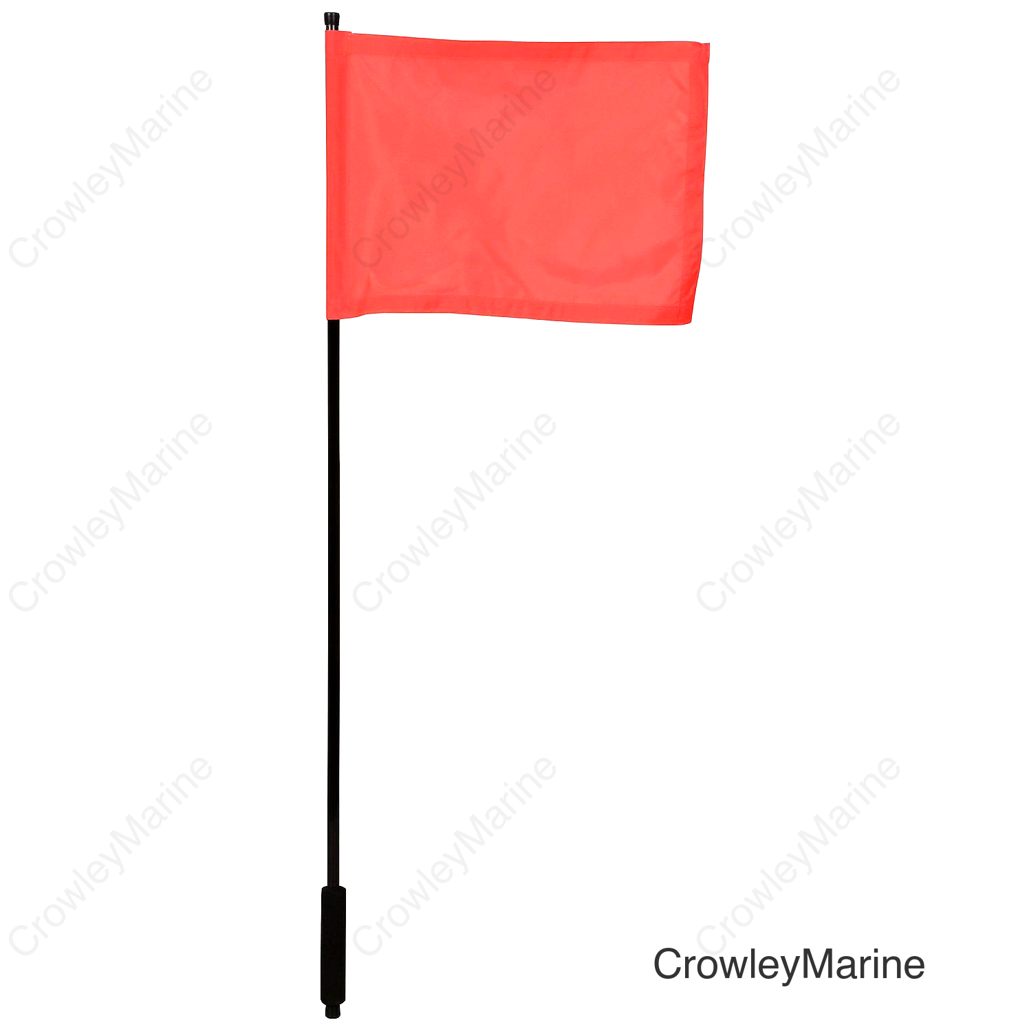 Seachoice Deluxe Nylon Water Sports Flag, 4 Ft. Pole, Conforms to State Laws in AZ, CA, CO, ID, MO, NE, NM, OR, TX, UT and WA