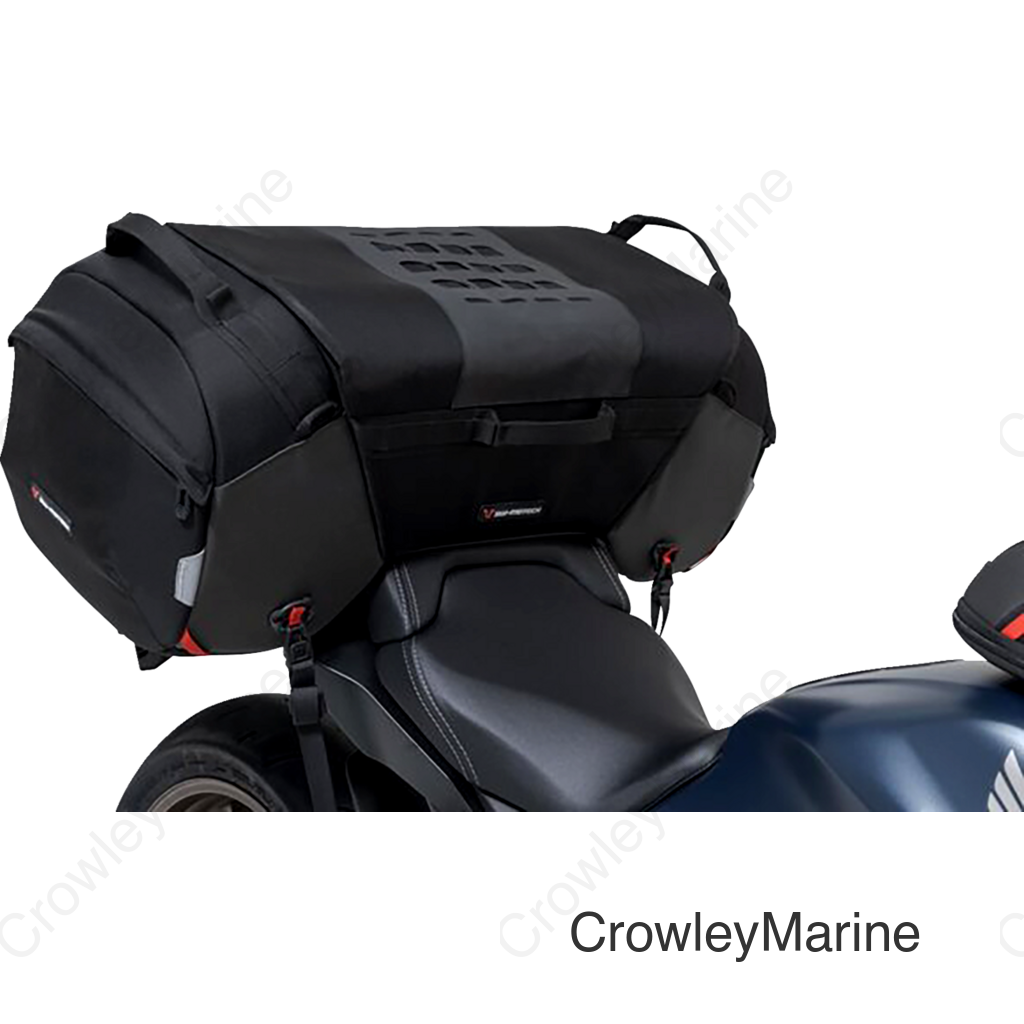 PRO Travelbag tail bag. 1680D Ballistic Nylon. Black/Anthracite.
