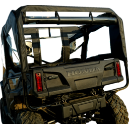 Soft Doors - Middle/Rear Windows - Black - Honda Pioneer 1000 thumbnail-22