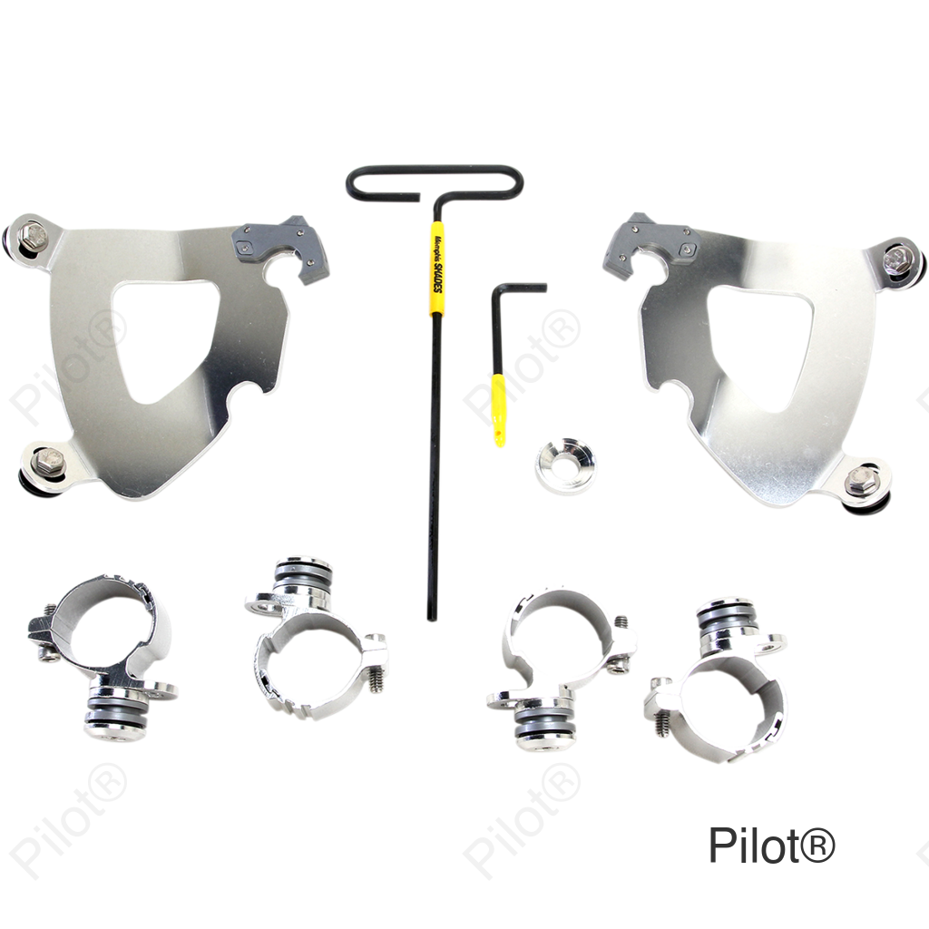 Gauntlet Mounting Kit - Polished - XL883