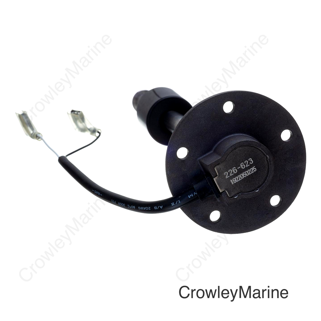 Seachoice Fuel Sending Unit, 9.2 in./230mm Tank, 33 (Full) & 240 (Empty) OHM Fuel, Includes Gasket