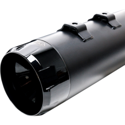 4-1/2" MK45 Performance Mufflers - Black Thruster thumbnail-1