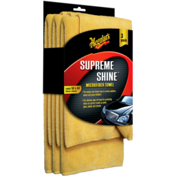 SUPREME MICROFIBER TOWEL - 3 PACK