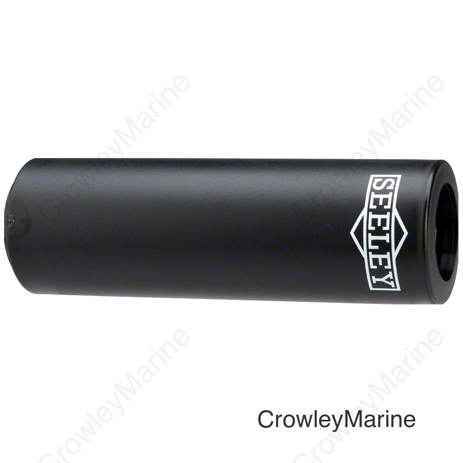 Sunday Seeley PC Peg - 5 Aluminum core Plastic Sleeve Single with 3/8 Adapter Black