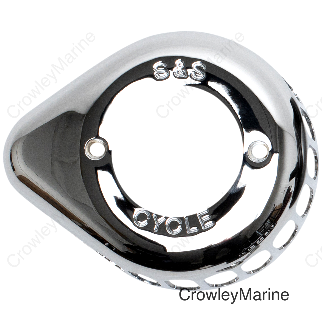 Air Cleaner Cover - Air Stinger Teardrop - Chrome
