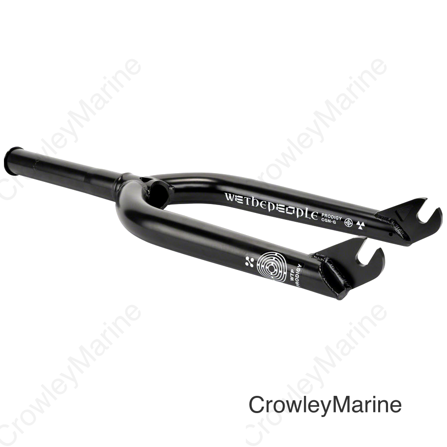 We The People Prodigy BMX Fork - 18 Black