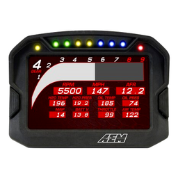 AEM CD-5LG Carbon Logging Digital Dash Display w/ Internal 10Hz GPS & Antenna thumbnail-35