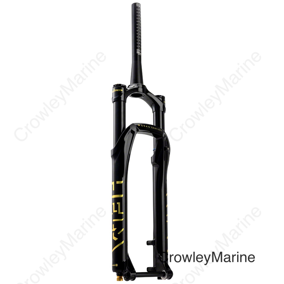 Cane Creek Helm MKII Work Series Suspension Fork - 29 120mm 15 x 110 mm 44mm Offset Black/Gold