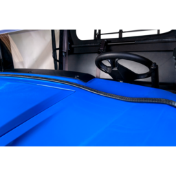 Folding Windshield - Hard Coated Polycarbonate - Mule thumbnail-2