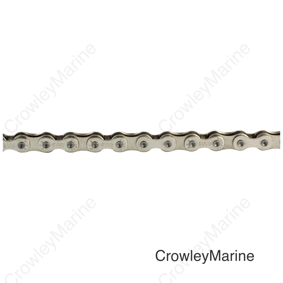 Cult 510HD Chain - Single Speed 1/2 x 1/8 Chrome Chrome