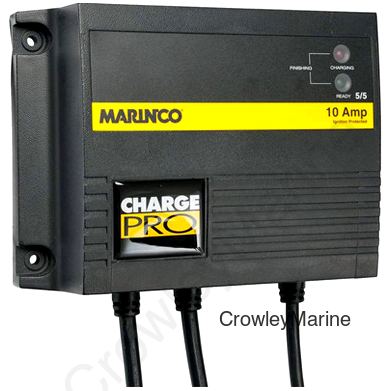 Charger, 10amp, 12V, for Flood & AGM Batteries, 100-240V Input (485201)
