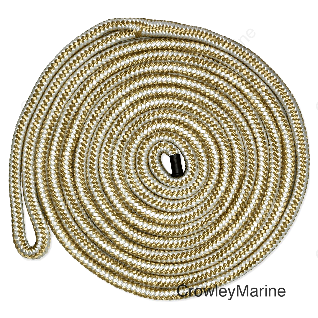 1/2IN-25FT DBLBRD CMP DOCKLINE WG