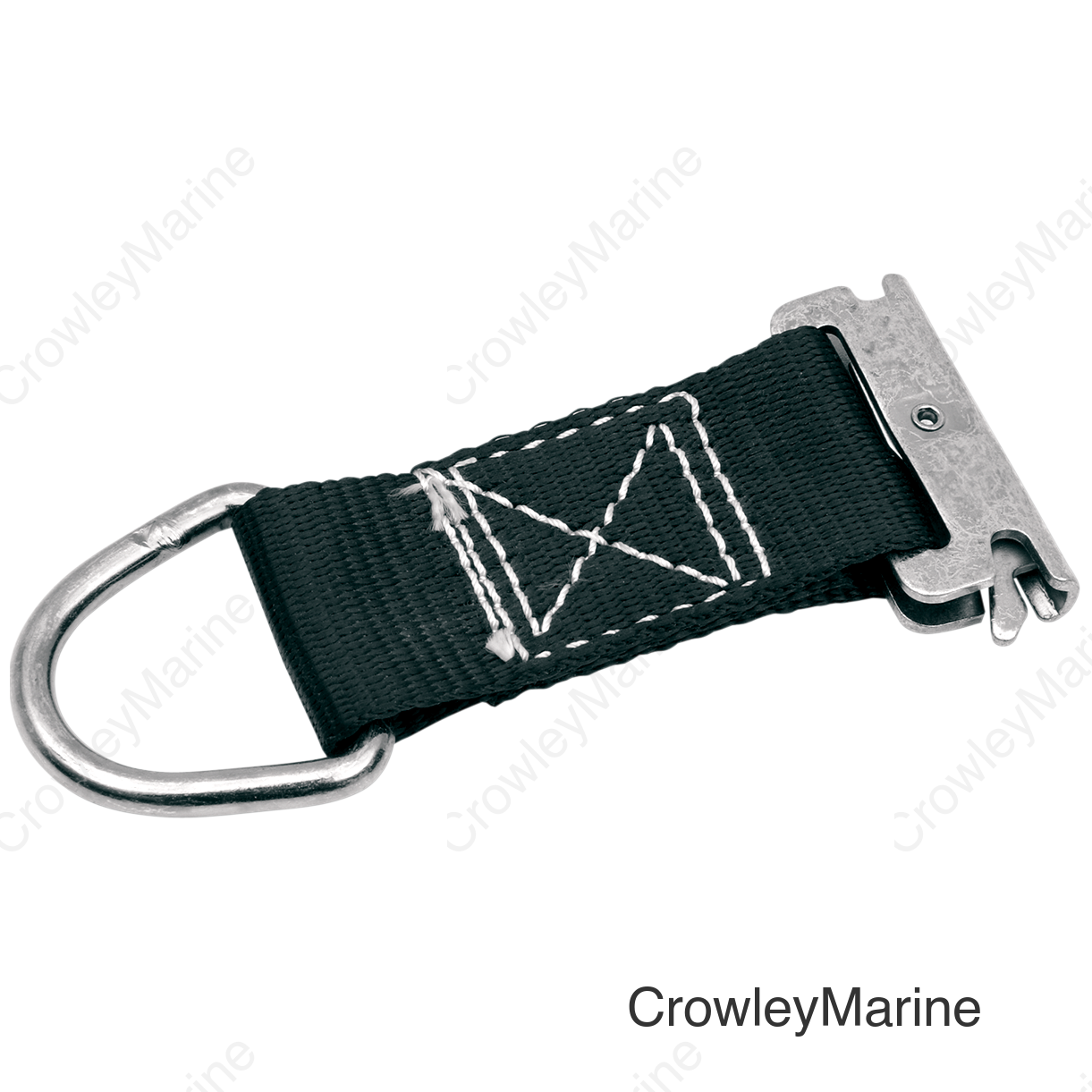 STRAP,E-TRACK 7" BLK