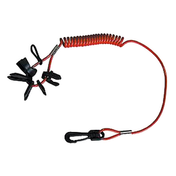 Airhead Outboard Kill Switch Keys With Lanyard - 7 Keys Fits Most Outboards