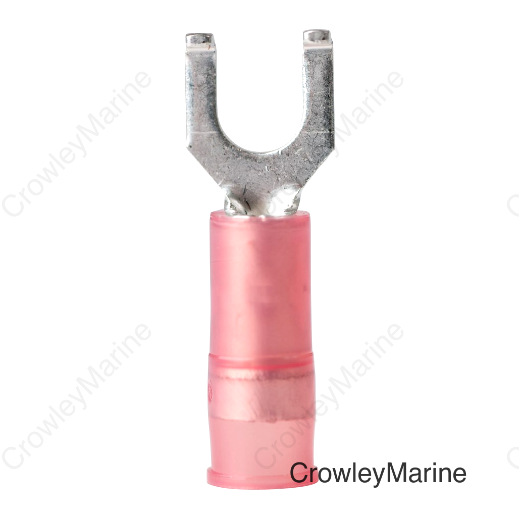 NYLON FLANGED SPADE  22-18 #8  100P