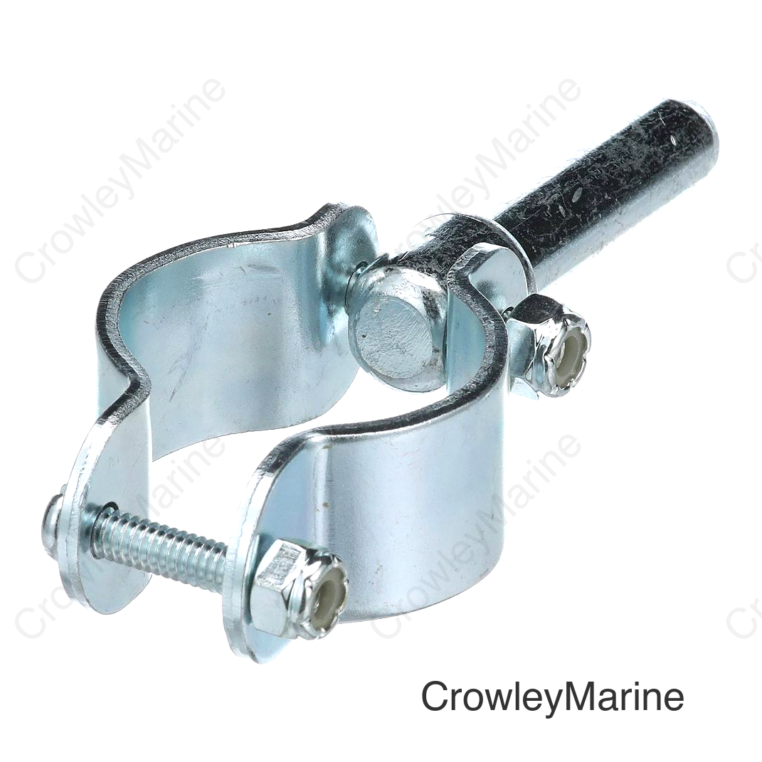 Seachoice Zinc-Plated Steel Clamp-On Oar Locks, Set of 2