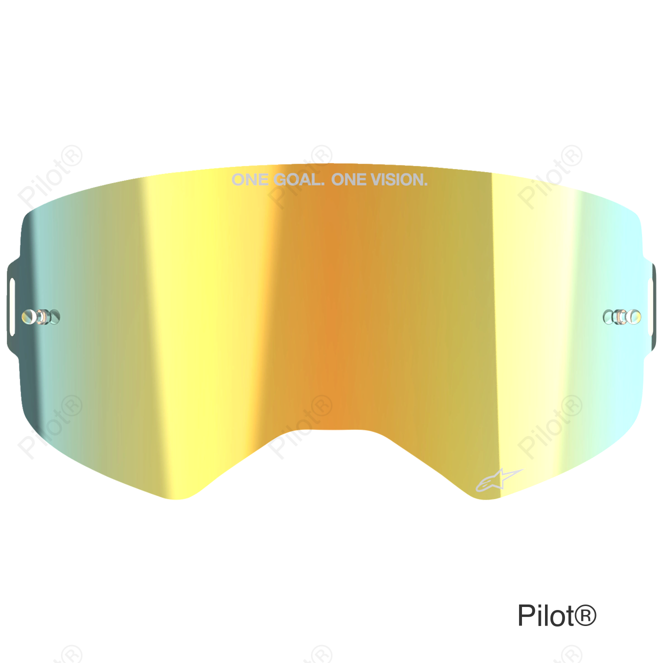 Supertech Lens - ABS Vision - Gold Mirror