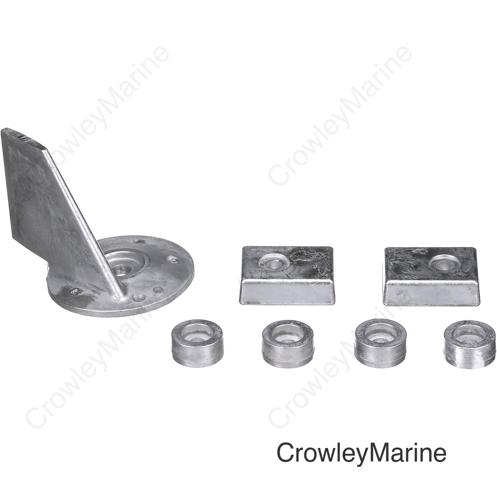 Seachoice Anode Kit, Suzuki 40-50hp, Aluminum, Cadmium-Free, Environmentally Friendly