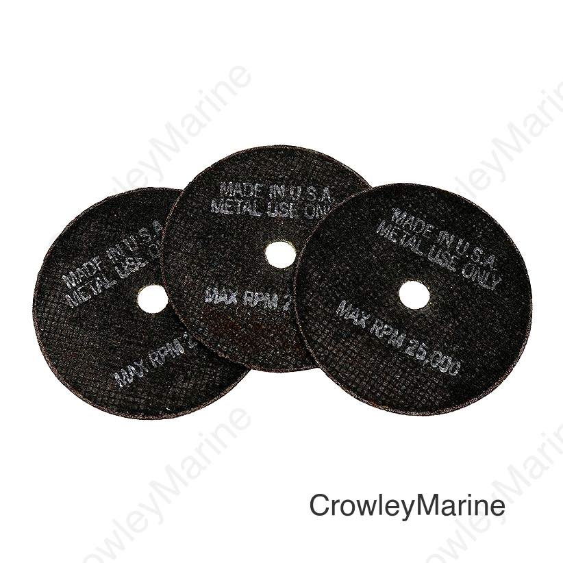 Seachoice 91941 Aluminum Oxide Cut-Off Wheel, 3" x 1-/32"