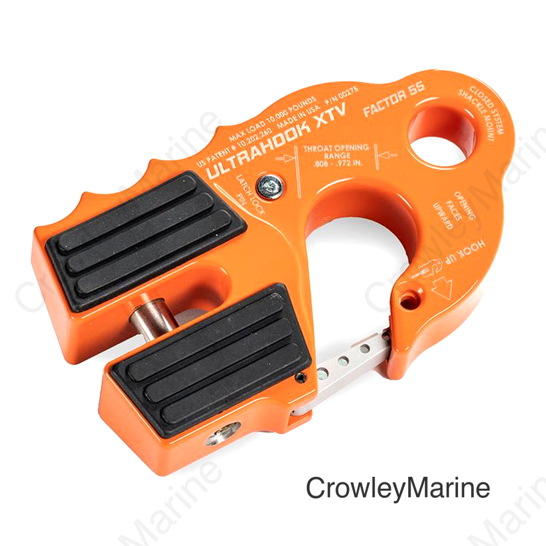 ULTRAHOOK XTV WINCH SHACKLE MOUNT ORANGE