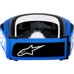 Vision 5 Goggle - Blaze - Blue - Blue Mirror thumbnail-0