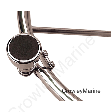 Knob w/Black Nylon Insert