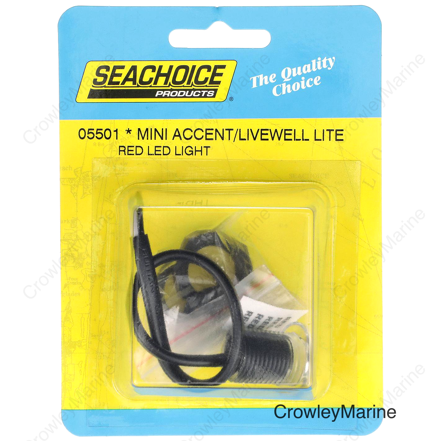 Seachoice Livewell Light, Mini LED Accent, Red, Waterproof, 50,000 Hours