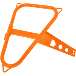 SPARE TIRE MOUNT ORANGE POL