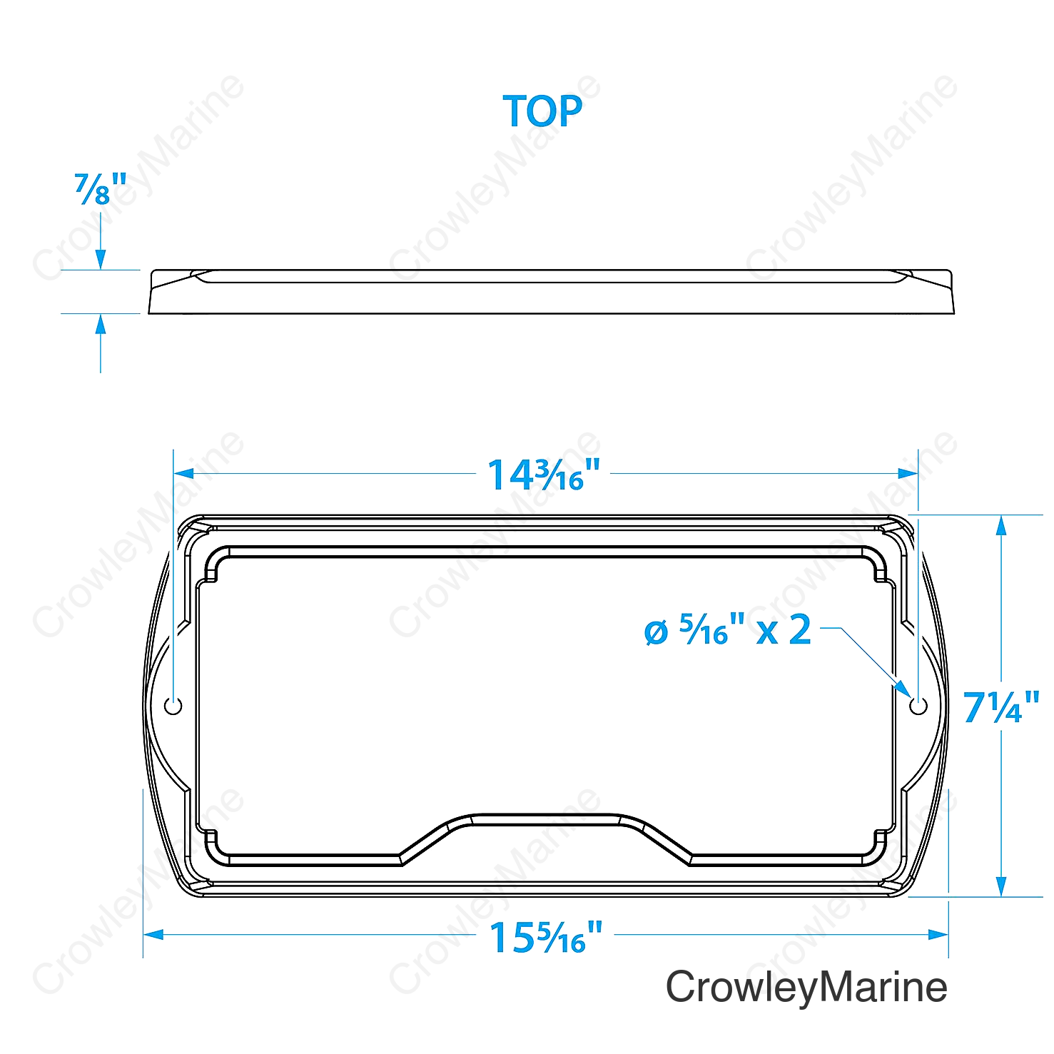 Seachoice Premium Battery Tray with Stainless Steel Hardware, 29 Series