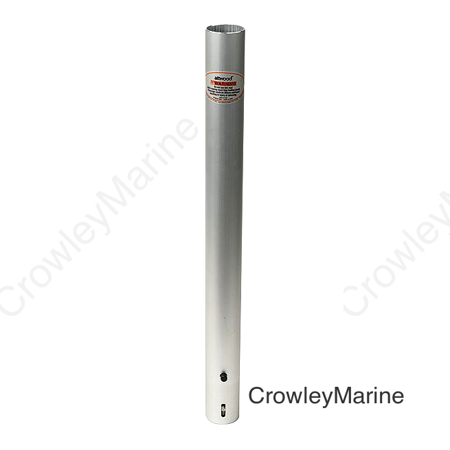 SwivlEze 2380271 238 Series Fixed Post - Pro Pole, Anodized Aluminum, 27", Bulk