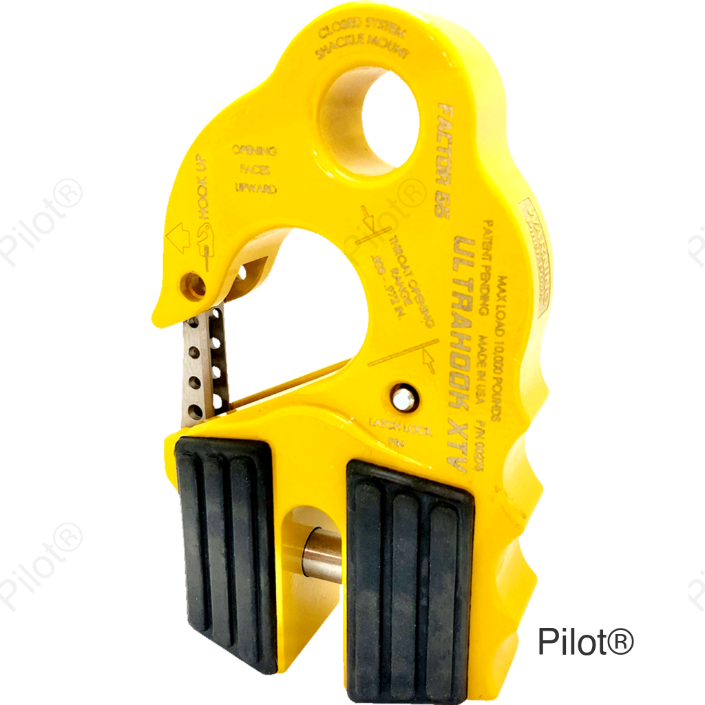 UltraHook XTV Winch Hook - Yellow