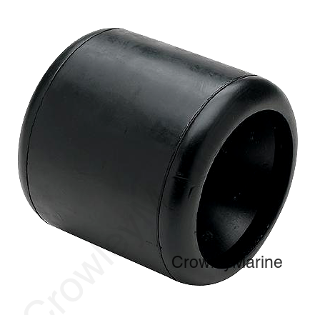Seachoice Black Rubber Wobble Roller 4-1/4"