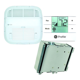 GE RVACSNKITB Electronic S Series Ceiling Assembly Kit. Non-Ducted, White