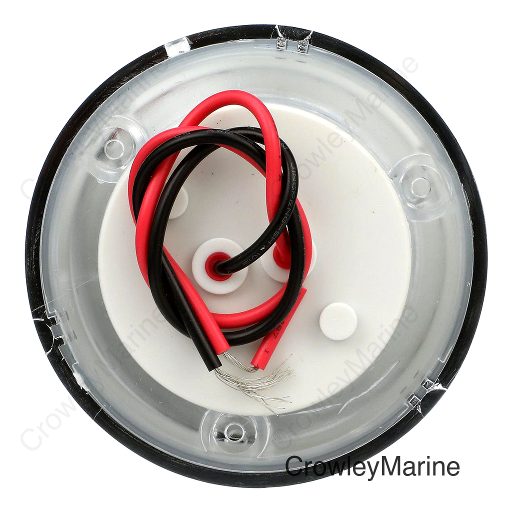 Seachoice LED Courtesy Interior Light Chrome/White Bezel, White LED