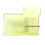 Ancor 211621 Marine Grade® Nylon Flag Disconnect, 12-10, Yellow, 25/pk