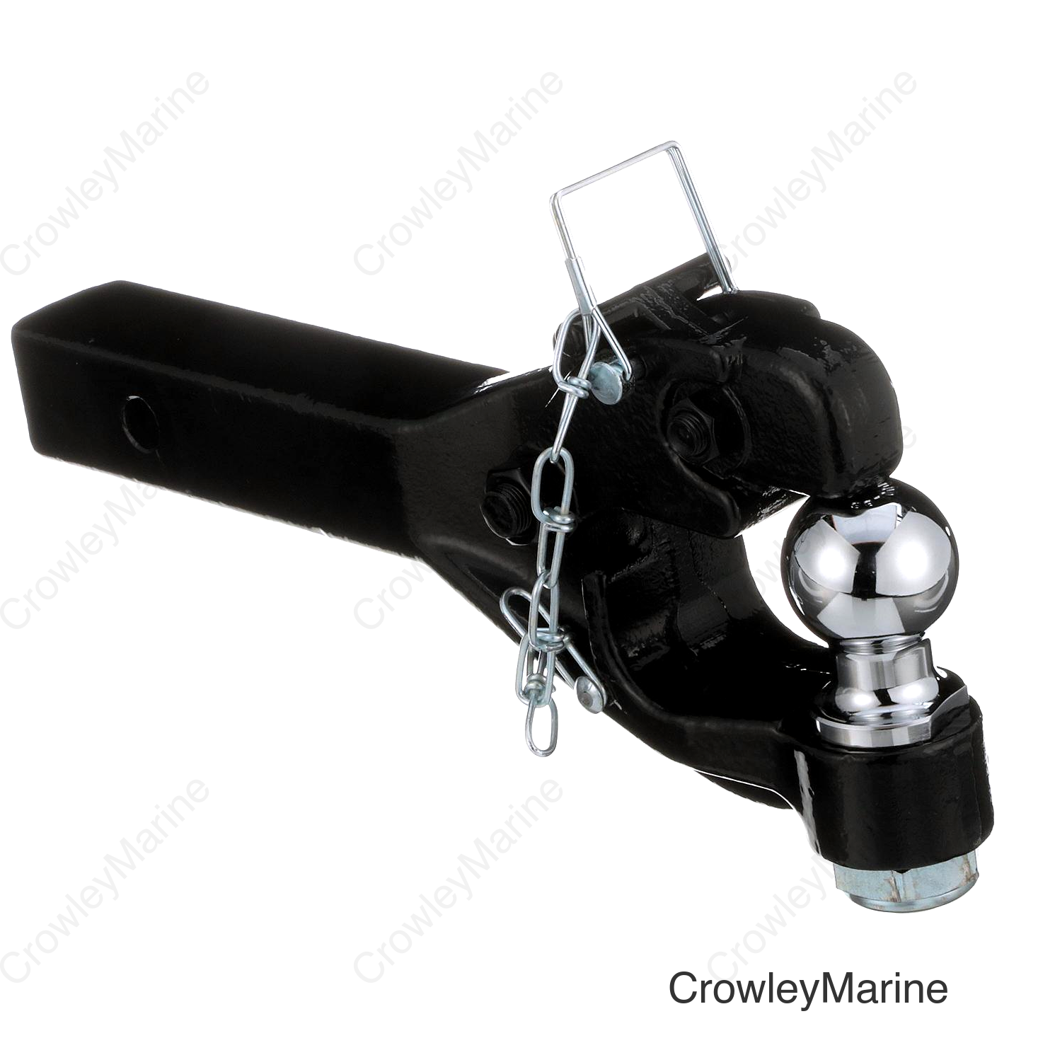 Seachoice 6-Ton Pintle Ball Hitch, 2-5/16 in. Ball, Trailer Towing, Black