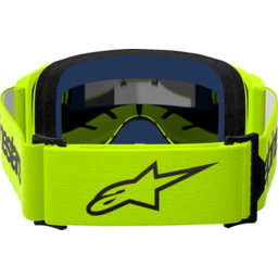 Vision 3 Goggle - Wordmark - Yellow Fluo - Silver Mirror thumbnail-3
