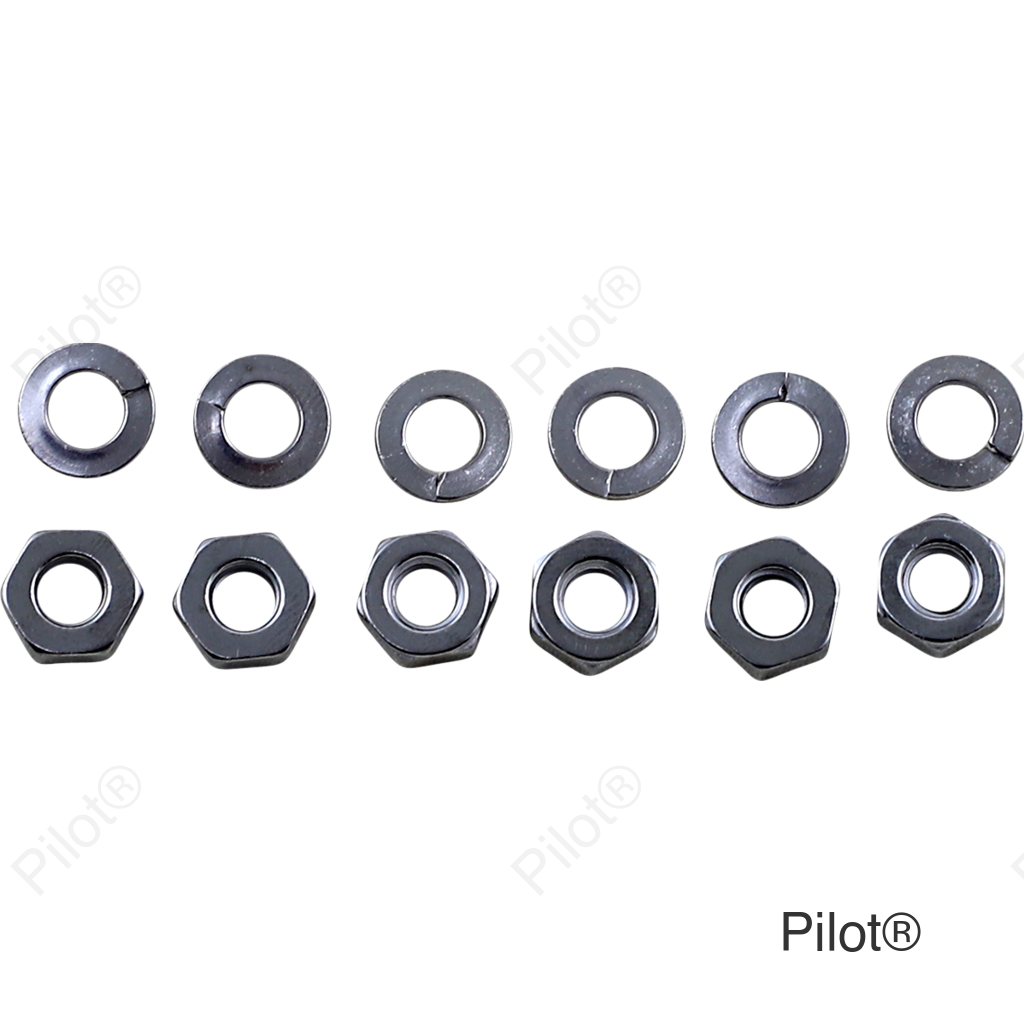 Oil Pump Nut Kit - Chrome