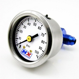 Nitrous Express Fuel Pressure Gauge (0-100 PSI w/Manifold) thumbnail-0