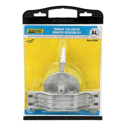 Seachoice Anode Kit, Yamaha 150-200hp Counter Rotating, Aluminum, Cadmium-Free, Environmentally Friendly thumbnail-0